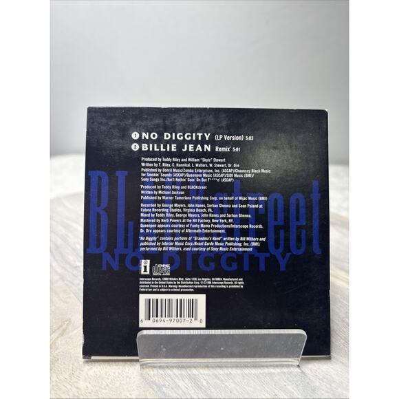 Blackstreet No Diggity CD Single Featuring Dr Dre 1996 R&B Hip Hop - Picture 2 of 4